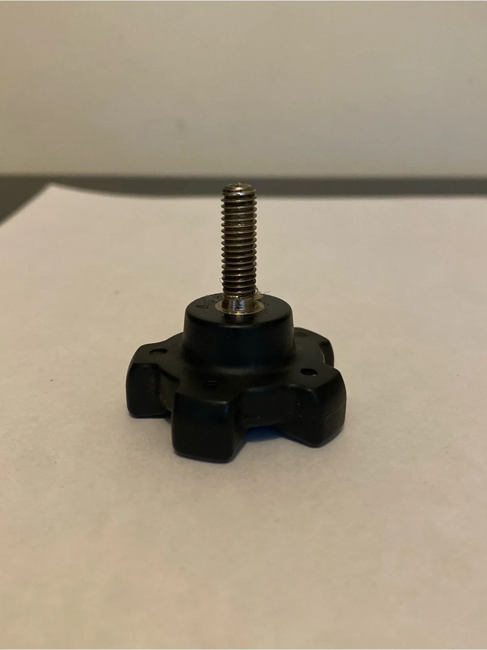 Sony VCT 870RM Tripod Thumbscrew Bolt Black Star Knob Replacement Part